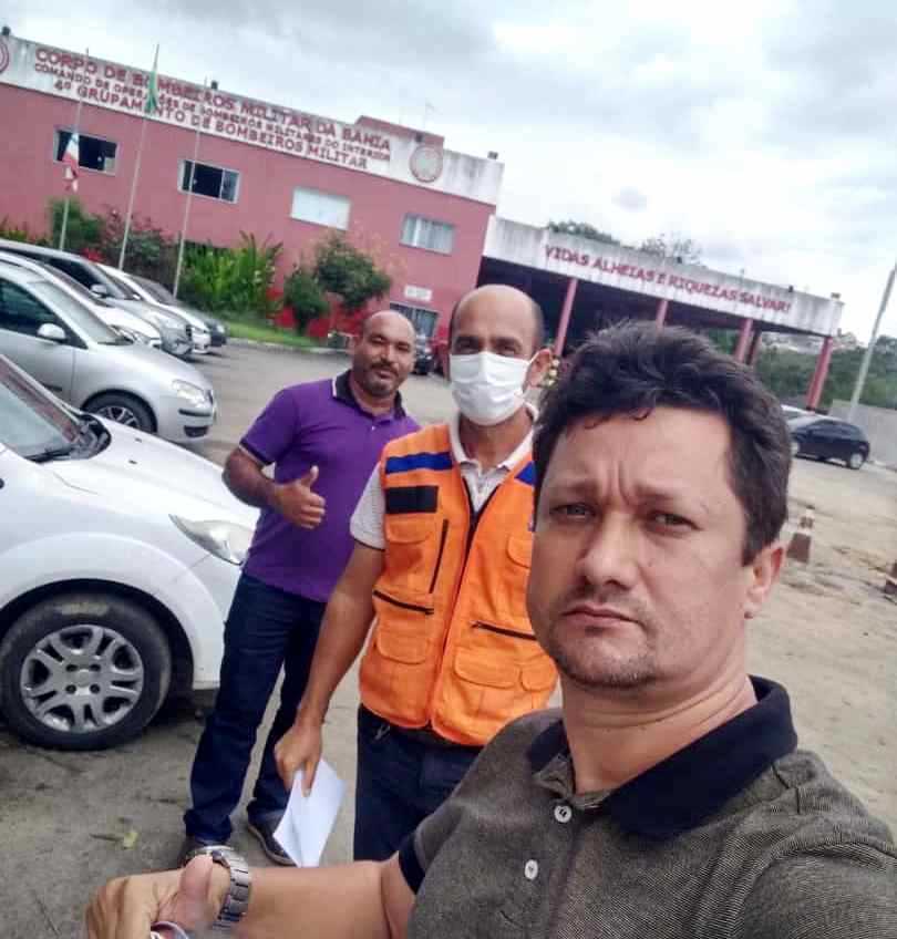 Camacã: Equipe da Defesa Civil se reúne com Corpo de Bombeiros em Itabuna